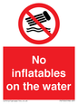 PV7720: No inflatables on the water