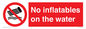 PV7720: No inflatables on the water