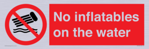 PV7720: No inflatables on the water