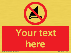 PV7721: Custom prohibition no sand yachting