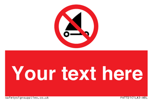 PV7721: Custom prohibition no sand yachting