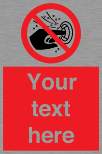 PV7724: Custom prohibition do not put finger into the nozzle of a hydromassage