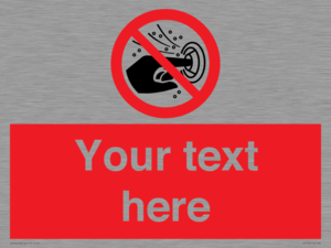 PV7724: Custom prohibition do not put finger into the nozzle of a hydromassage