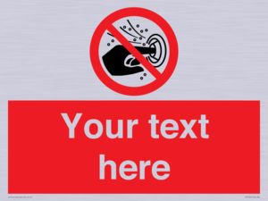 PV7724: Custom prohibition do not put finger into the nozzle of a hydromassage