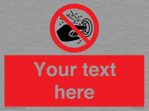 PV7724: Custom prohibition do not put finger into the nozzle of a hydromassage