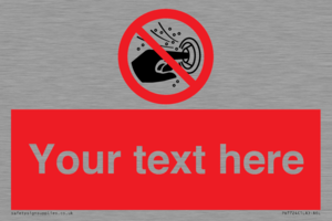 PV7724: Custom prohibition do not put finger into the nozzle of a hydromassage