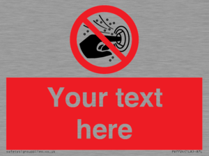 PV7724: Custom prohibition do not put finger into the nozzle of a hydromassage