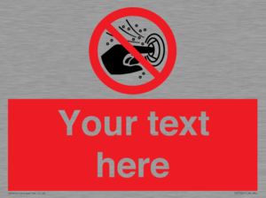 PV7724: Custom prohibition do not put finger into the nozzle of a hydromassage