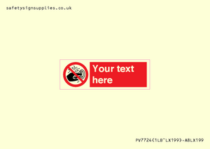 PV7724: Custom prohibition do not put finger into the nozzle of a hydromassage