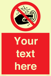 PV7724: Custom prohibition do not put finger into the nozzle of a hydromassage