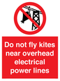 PV7731: Do not fly kites near overhead electrical power lines