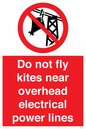 PV7731: Do not fly kites near overhead electrical power lines