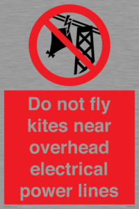 PV7731: Do not fly kites near overhead electrical power lines