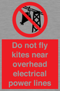 PV7731: Do not fly kites near overhead electrical power lines
