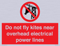 PV7731: Do not fly kites near overhead electrical power lines