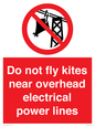 PV7731: Do not fly kites near overhead electrical power lines