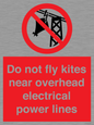 PV7731: Do not fly kites near overhead electrical power lines