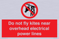 PV7731: Do not fly kites near overhead electrical power lines