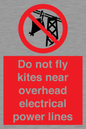 PV7731: Do not fly kites near overhead electrical power lines