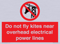 PV7731: Do not fly kites near overhead electrical power lines
