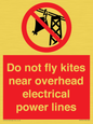 PV7731: Do not fly kites near overhead electrical power lines
