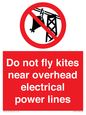 PV7731: Do not fly kites near overhead electrical power lines