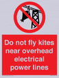 PV7731: Do not fly kites near overhead electrical power lines