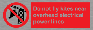 PV7731: Do not fly kites near overhead electrical power lines
