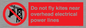 PV7731: Do not fly kites near overhead electrical power lines