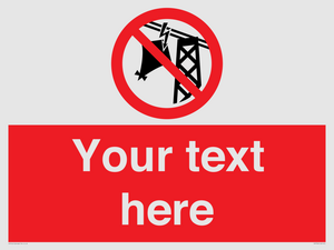 PV7734: Custom prohibition do not fly kites near overhead electrical power lines