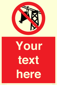 PV7734: Custom prohibition do not fly kites near overhead electrical power lines