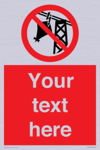 PV7734: Custom prohibition do not fly kites near overhead electrical power lines