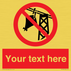 PV7734: Custom prohibition do not fly kites near overhead electrical power lines