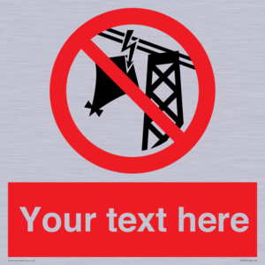 PV7734: Custom prohibition do not fly kites near overhead electrical power lines