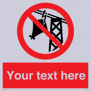 PV7734: Custom prohibition do not fly kites near overhead electrical power lines