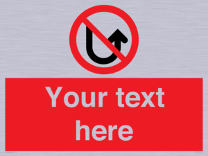 PV7743: Custom prohibition No u turns