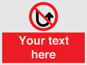PV7743: Custom prohibition No u turns