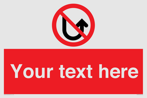 PV7743: Custom prohibition No u turns