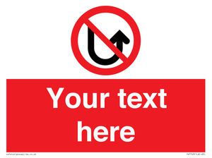 PV7743: Custom prohibition No u turns