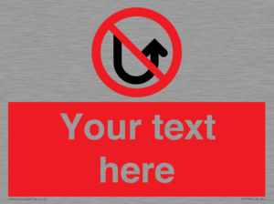 PV7743: Custom prohibition No u turns