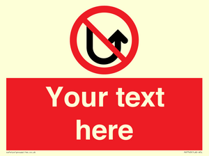 PV7743: Custom prohibition No u turns