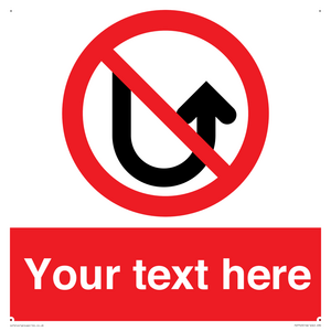 PV7743: Custom prohibition No u turns