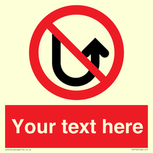 PV7743: Custom prohibition No u turns