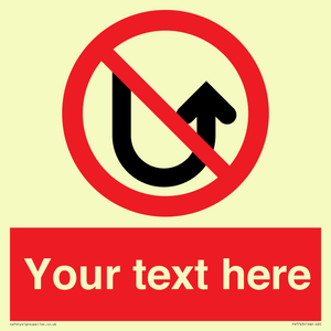 PV7743: Custom prohibition No u turns