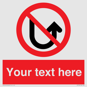 PV7743: Custom prohibition No u turns