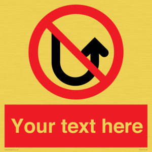 PV7743: Custom prohibition No u turns