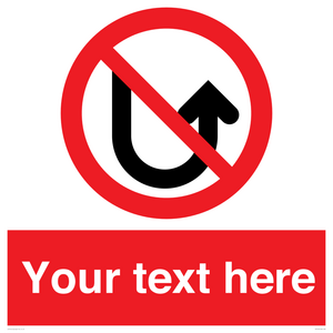 PV7743: Custom prohibition No u turns