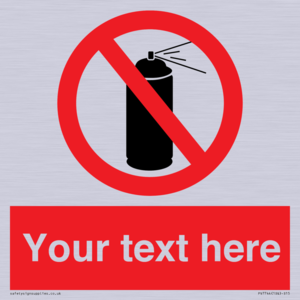 PV7744: Custom prohibition no aerosol