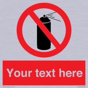 PV7744: Custom prohibition no aerosol