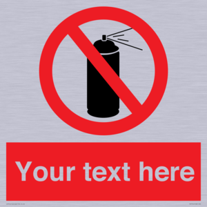 PV7744: Custom prohibition no aerosol